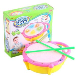 Flash Drum Sticks Electronic Toy with Lights for Kids – Non-Toxic & Musical Fun